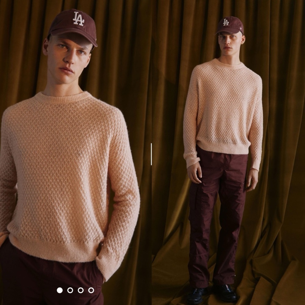 Urban Outfitters - Standard Cloth Sheer Crew Neck Sweater